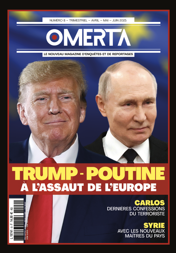PRÉVENTE - OMERTA N°8 TRUMP-POUTINE - A L'ASSAUT DE L'EUROPE