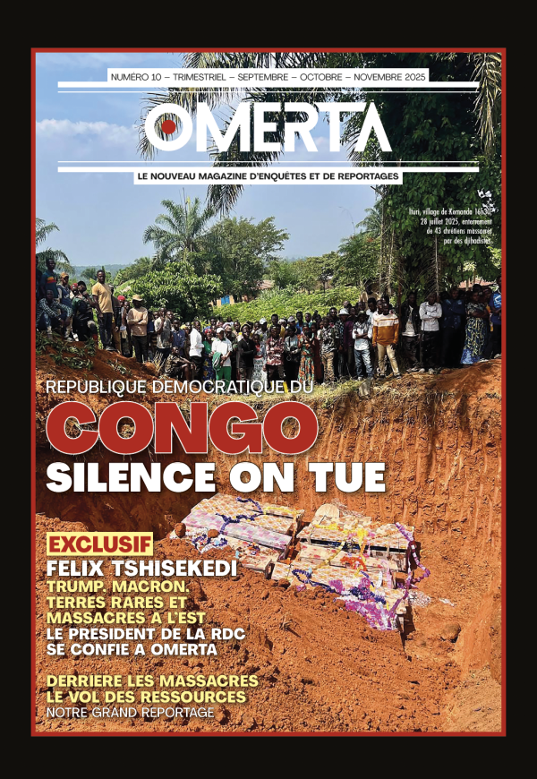 OMERTA N°10 CONGO : SILENCE ON TUE
